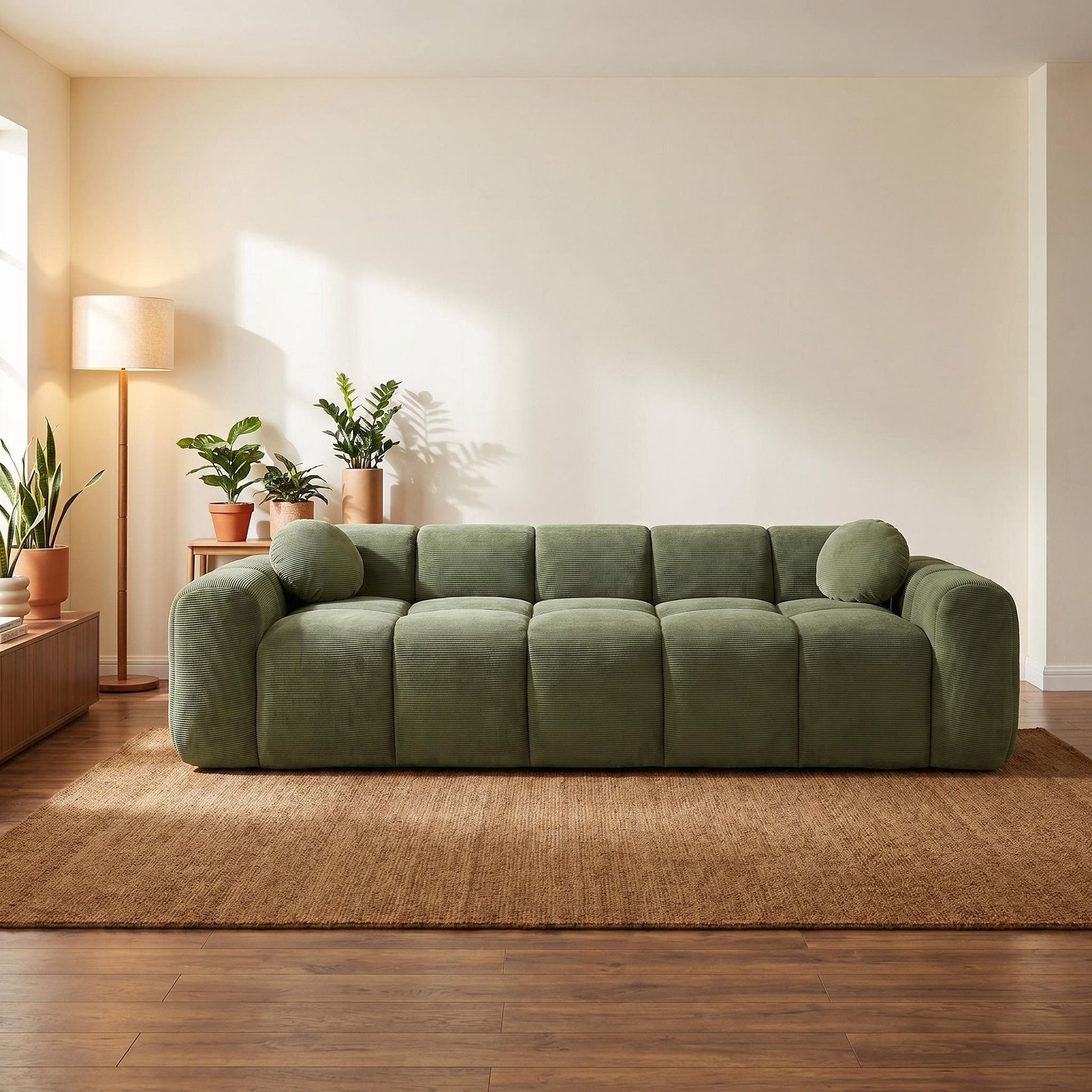 Extra Large Compression Sofa, Cloud Puff Couch For Living Room Home Essentials