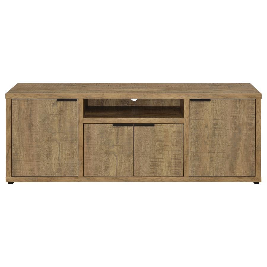 Tabby - 4 Door Engineered Wood TV Stand - Mango Coaster Fine Furniture
