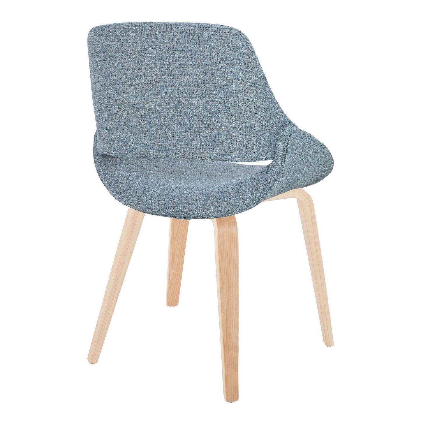 Fabrico - Mid-Century Modern Style Dining Chair (Set of 2) Lumi Source