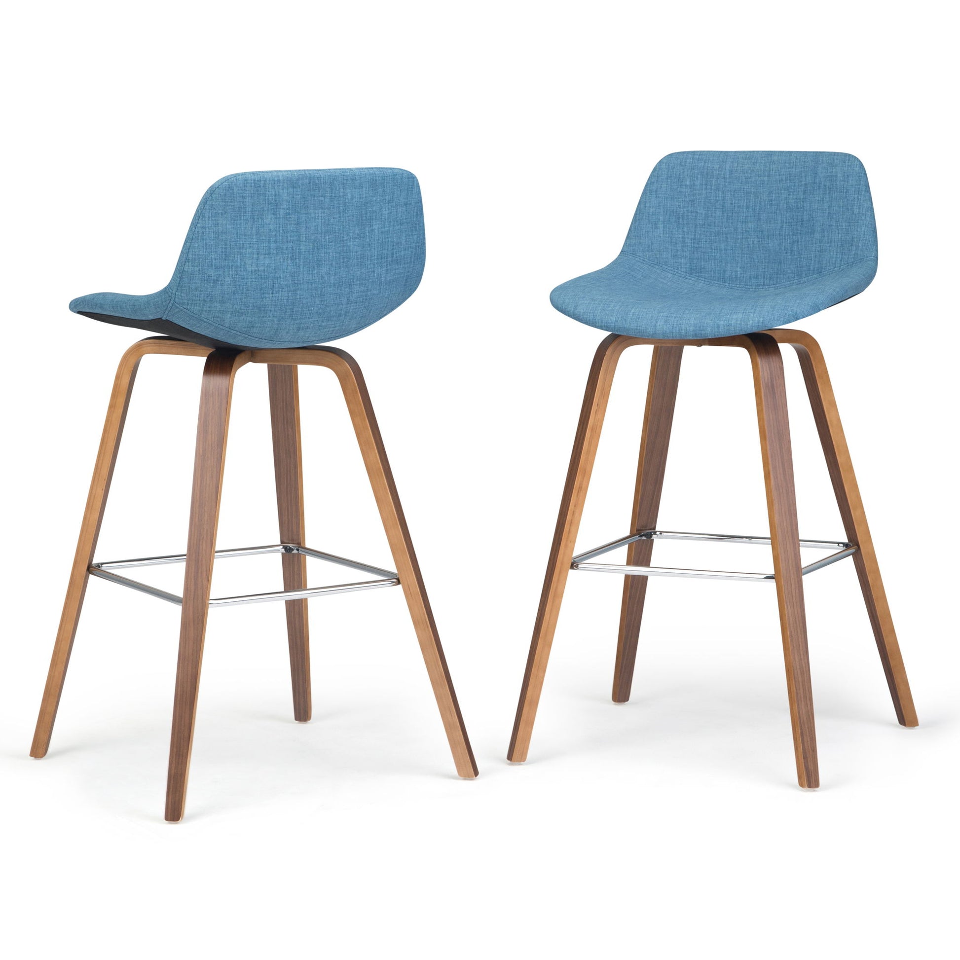 Randolph - Bentwood Multifunctional Counter / Bar Height Stool (Set of 2) Simpli-Home