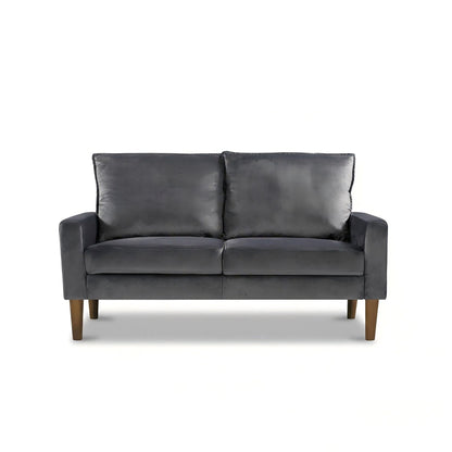 Upholstered Loveseat Sofa, 2 Seater Couch For Living Room Apartment US Pride