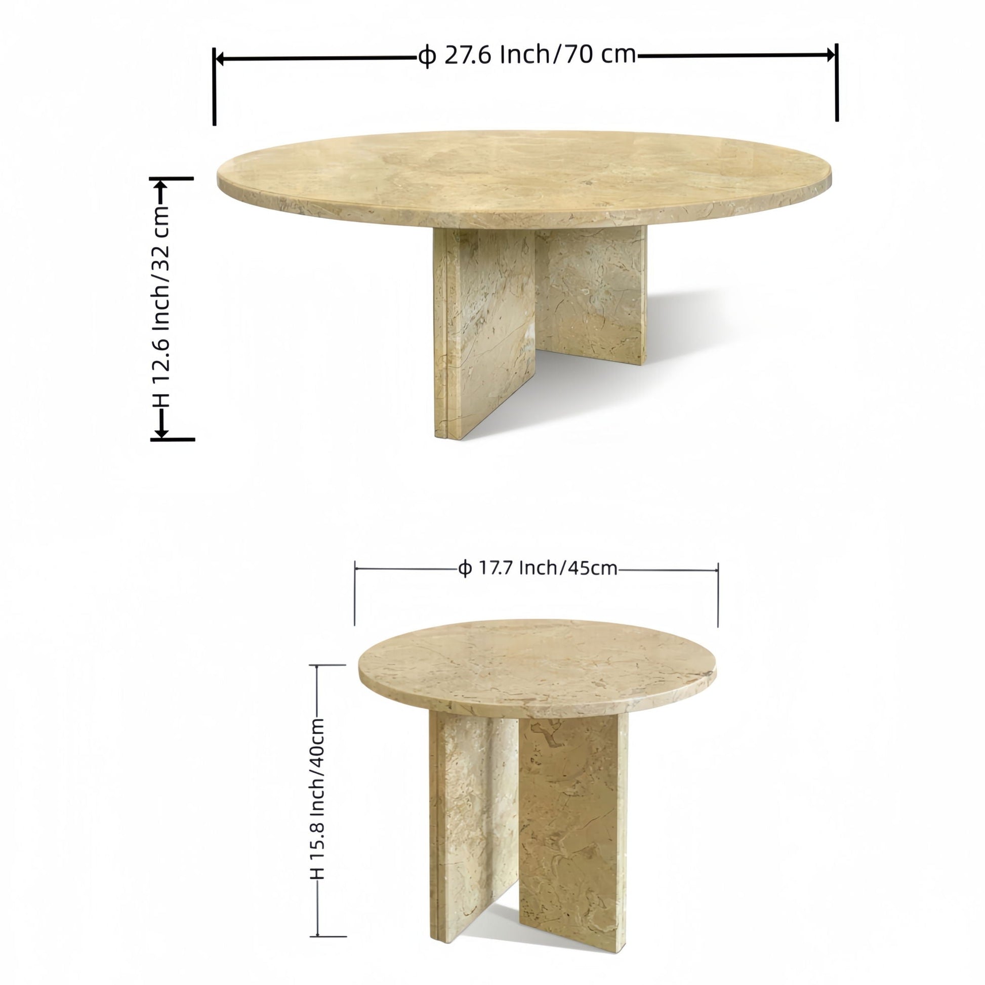 Elegant Coffee Duo Table Set Home Essentials