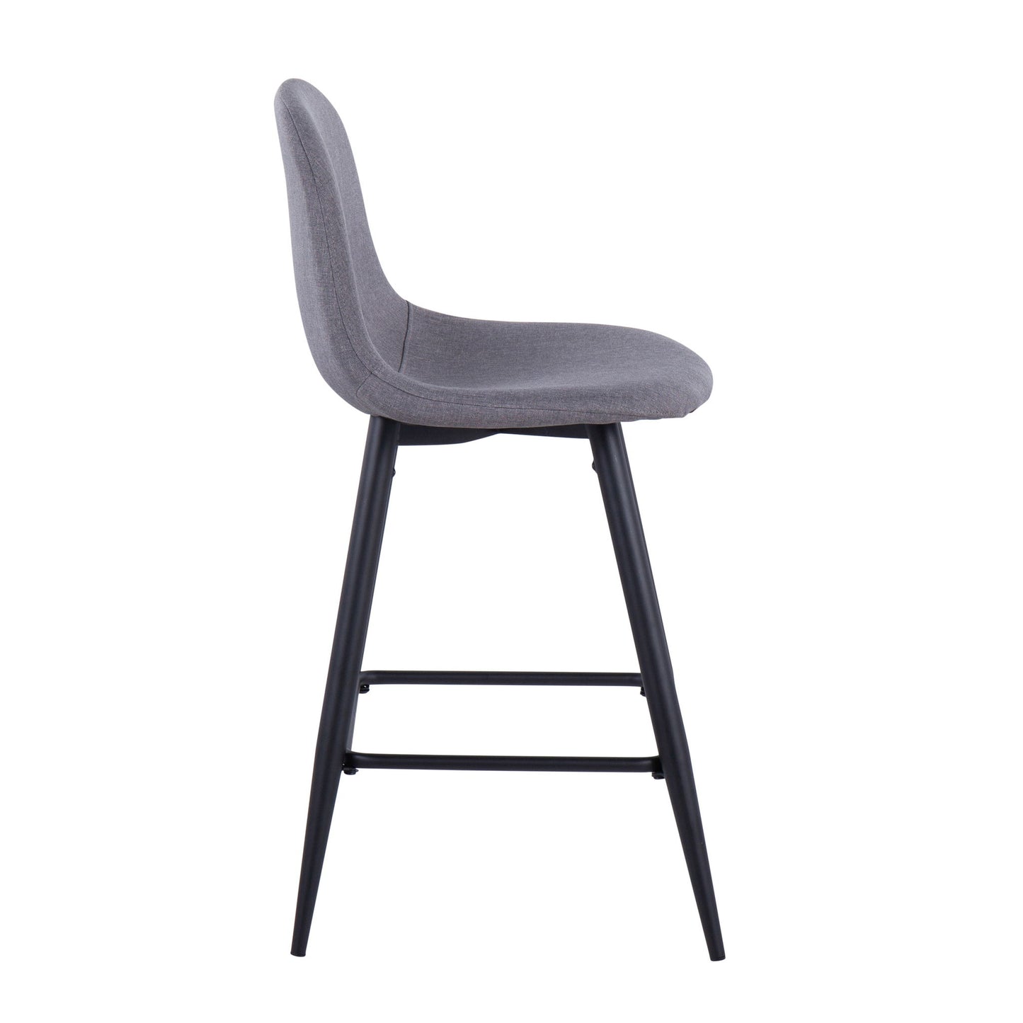 Pebble - Mid Century Casual Comfort Modern Counter Stool (Set of 2) Lumi Source