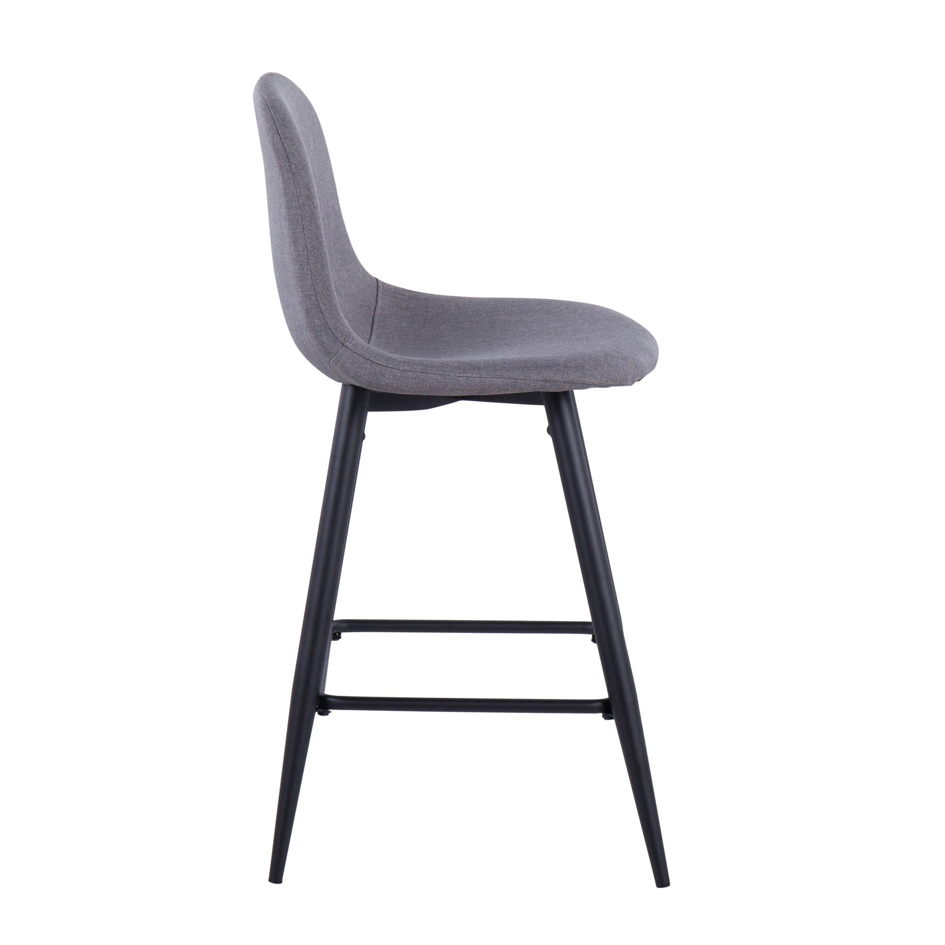 Pebble - Mid Century Casual Comfort Modern Counter Stool (Set of 2) Lumi Source