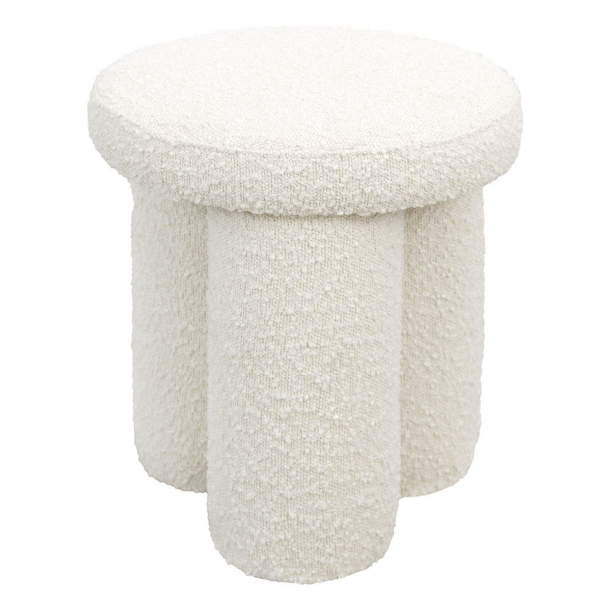 Wesley - Stool - Ivory Ashcroft Furniture