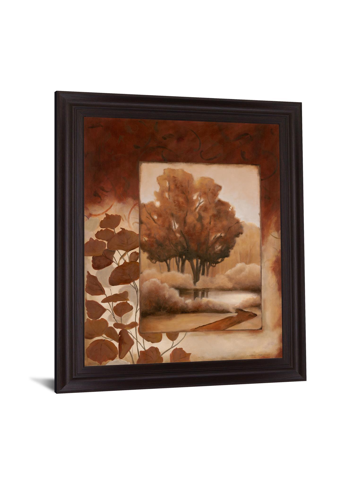 Copper Serenity - 28" x 34" Framed Wall Art Classy Art