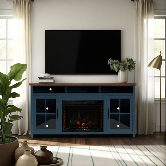 Nantucket - 74" Fireplace TV Stand Console Legends