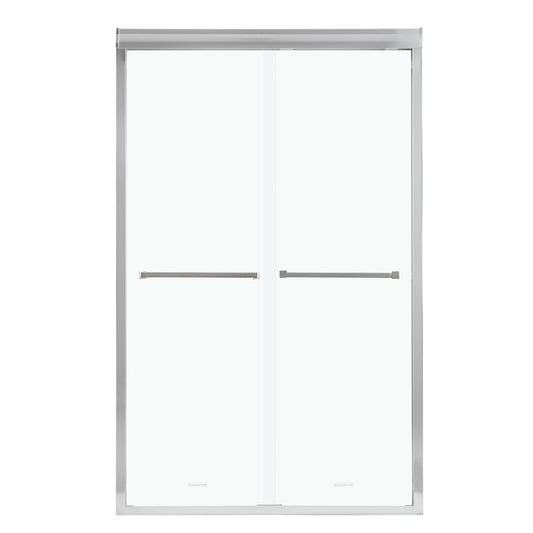 Modern Double Sliding Shower Enclosure, Tempered Glass Daily Nest