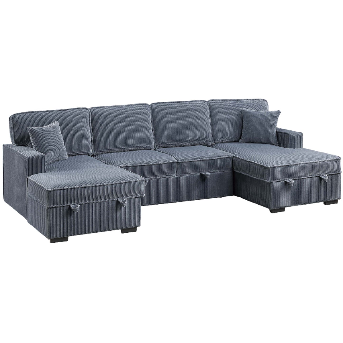 Convertible Sectional With Pull Out Bed Home Essentials
