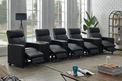 Toohey - Upholstered Tufted Recliner Living Room Set CoasterEveryday