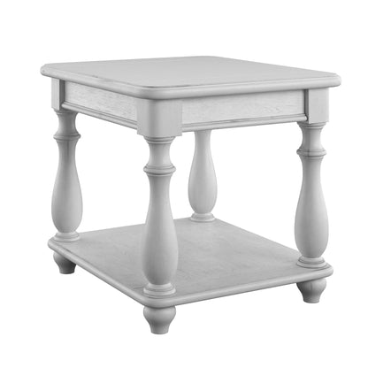 Mariano - Square End Table - Gray