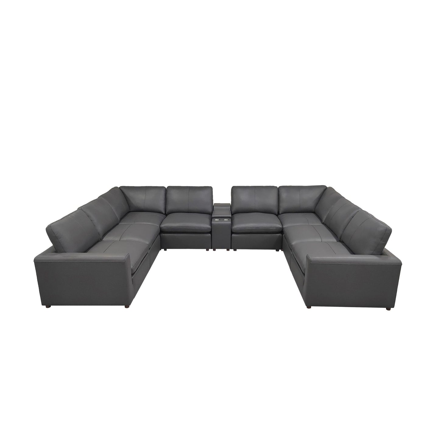Large Upholstered Seating Modular Sectional Home Essentials