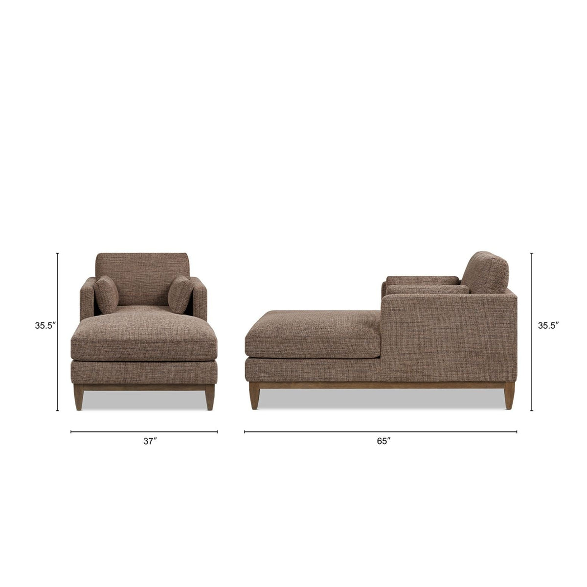 Knox - Chaise Lounge Chair Jennifer Taylor Home