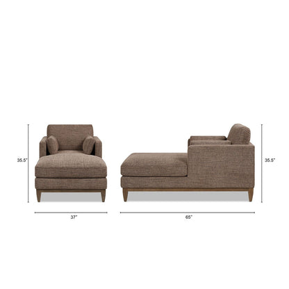 Knox - Chaise Lounge Chair Jennifer Taylor Home