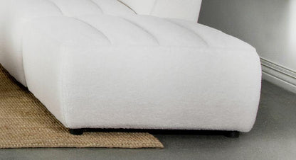 Sunny - Square Upholstered Ottoman CoasterElevations