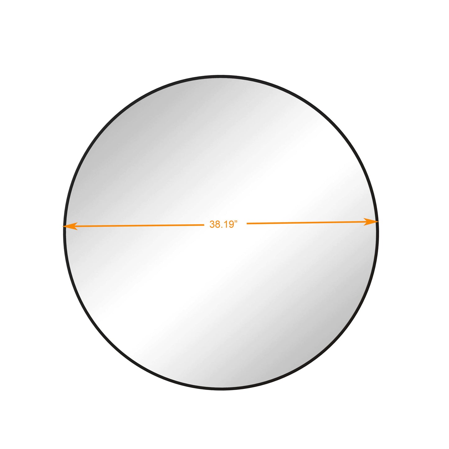 Wall Circular Mirror Metal Framed Mirror Round Vanity Mirror Dressing Mirror, For Bathroom, Living Room, Bedroom Wall Decor Daily Nest