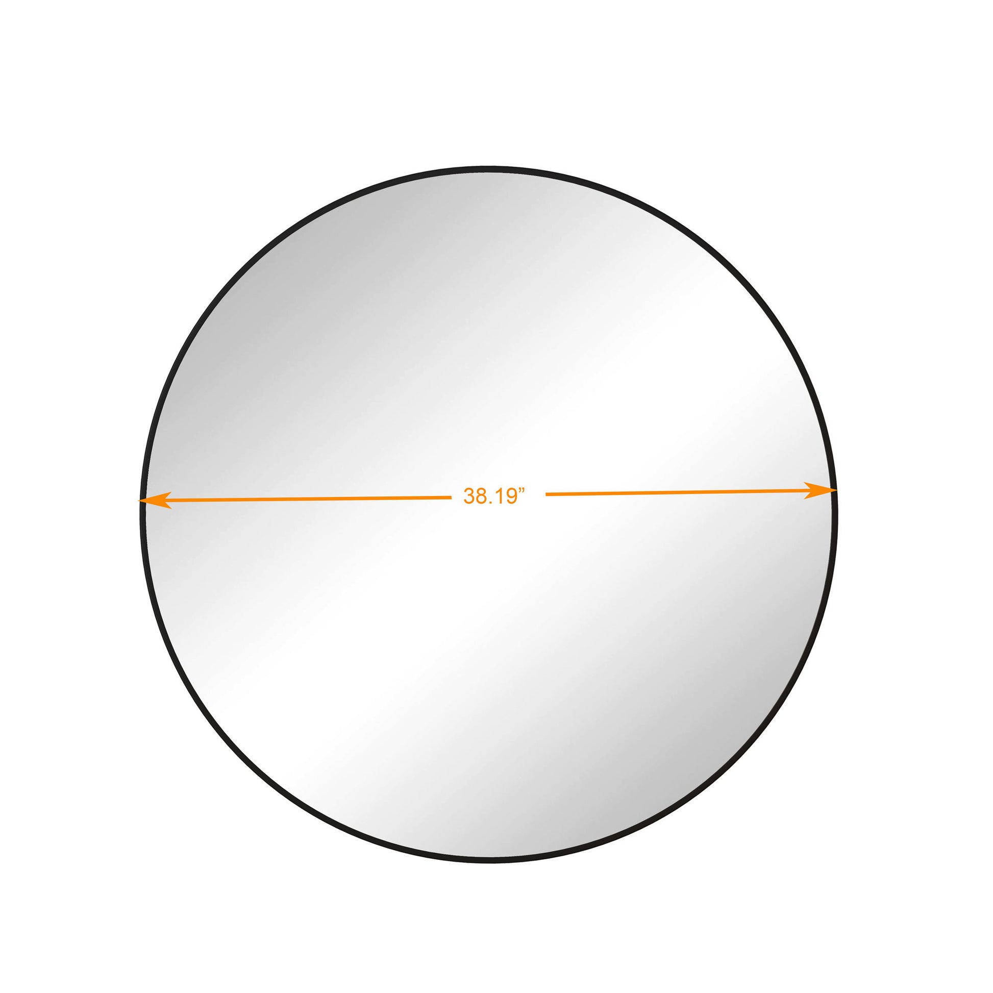Wall Circular Mirror Metal Framed Mirror Round Vanity Mirror Dressing Mirror, For Bathroom, Living Room, Bedroom Wall Decor Daily Nest