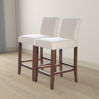 Dorian - Counter Chair (Set of 2) - Beige Ashcroft Furniture