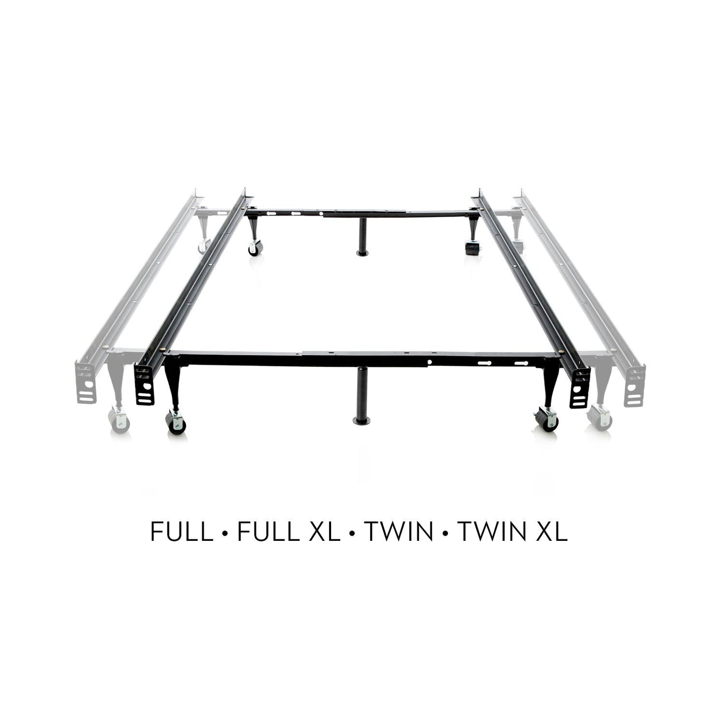 Twin Over Full Adjustable Bed Frame - Glides Malouf