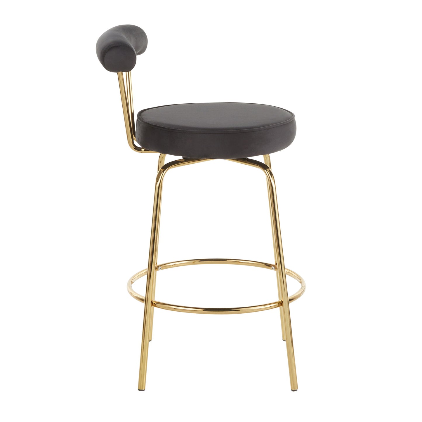 Rhonda - Glam Counter Stool (Set of 2) Lumi Source