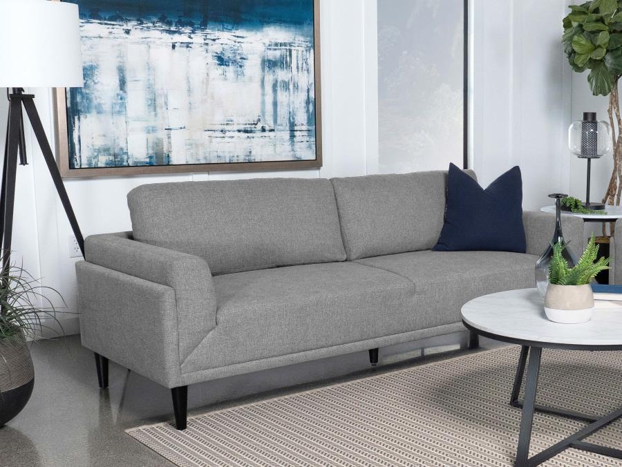 Rilynn - Upholstered Track Arm Sofa Coaster Fine Furniture