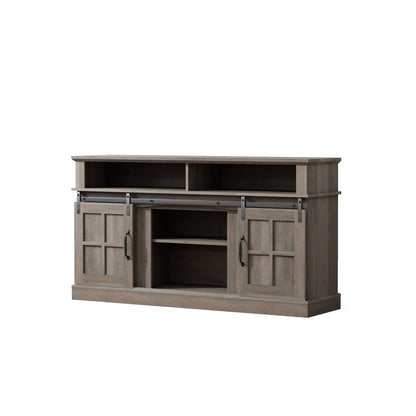 TV Stand With Storage Cabinet And Shelves, TV Console Table Entertainment Center For Living Room, Bedroom Home Essentials