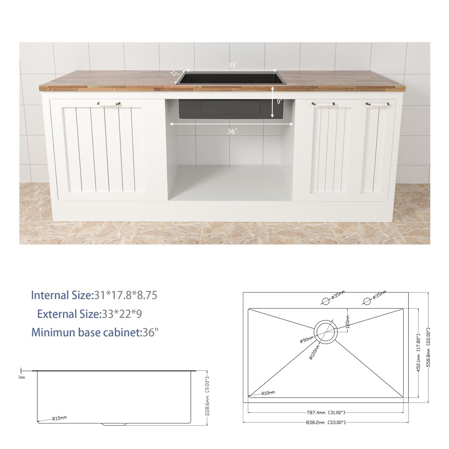 Topmount Stainless Steel Kitchen Sink Daily Nest