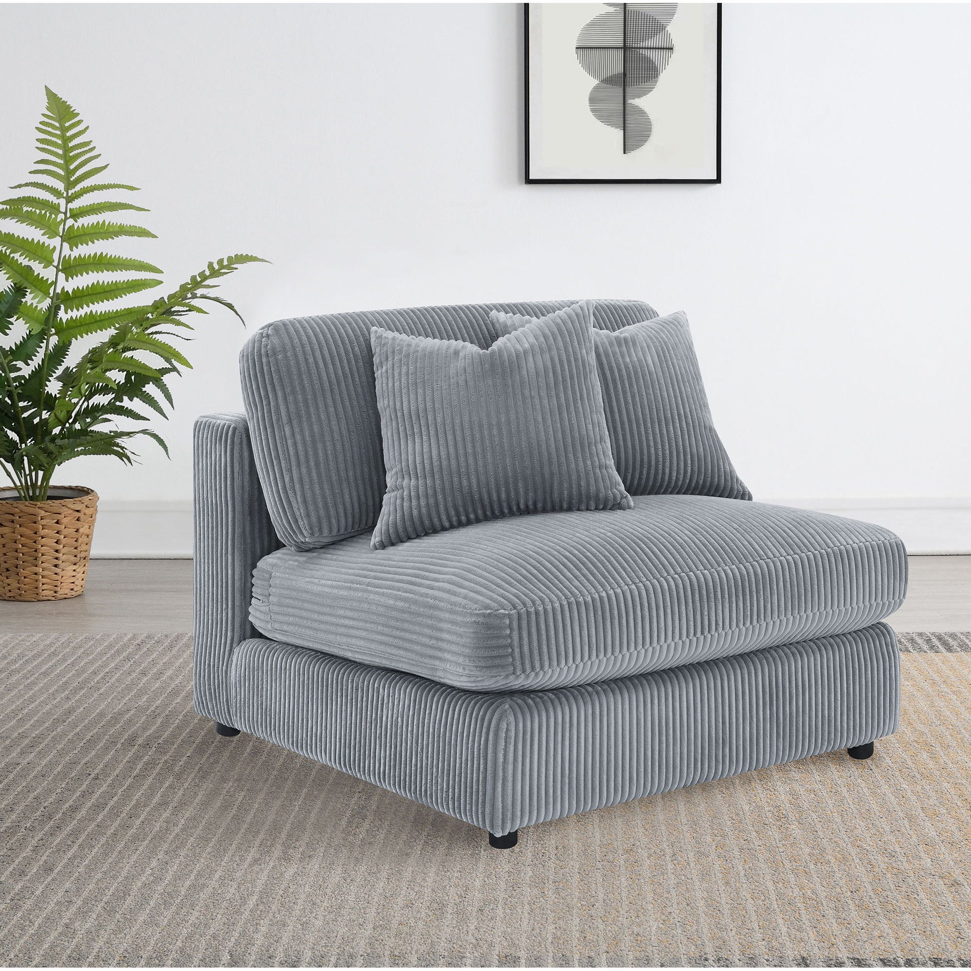 Cassidy - Upholstered Armless Chair Furniture Max