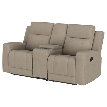 Slater - Reclining Loveseat With Manual Levers Furniture Max