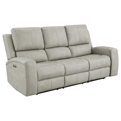 Boyce - Triple Power Reclining Sofa With Independent Headrest Furniture Max