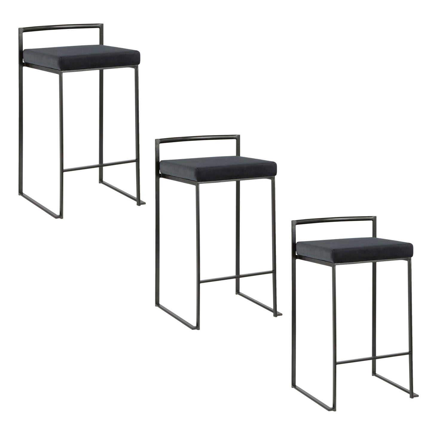 Fuji - Contemporary Style Stackable Counter Stool Lumi Source