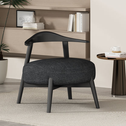 Modern Living Room Upholstered Accent Chair Noble House