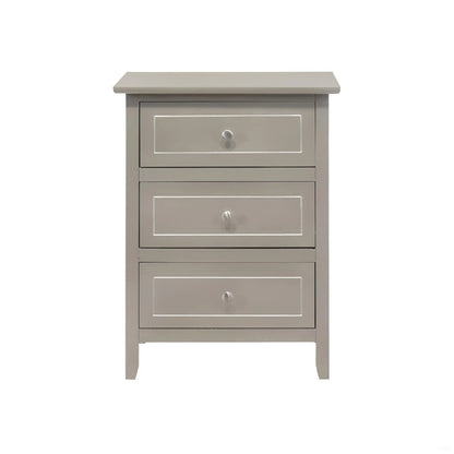 Dove Tailed Drawers 3 Drawer Nightstand Glory Furniture