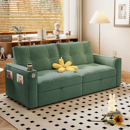 2 In 1 Convertible Sofa Bed For Living Rooms Home Essentials