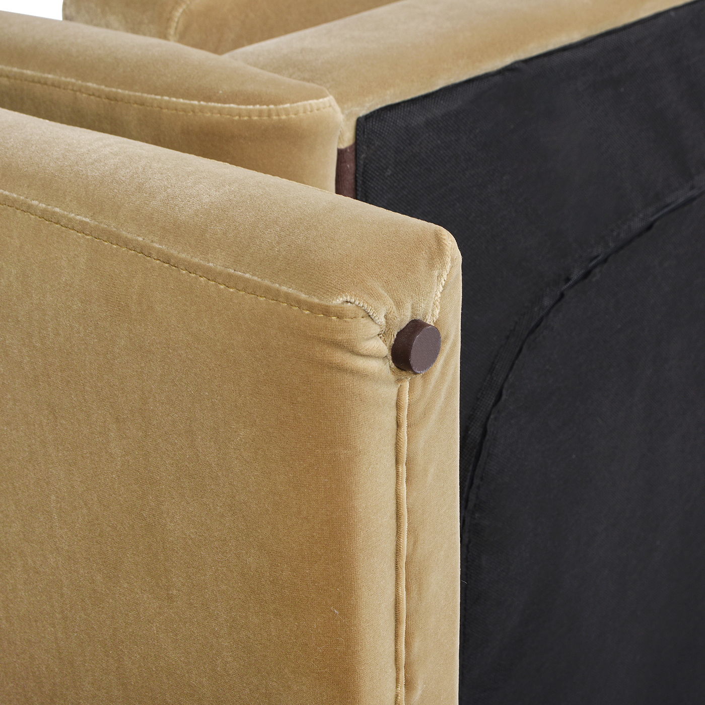 Mason - Arched Arm Sofa - Camel Brown Beige Jennifer Taylor Home