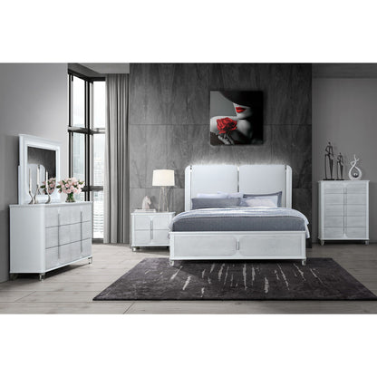 Brenda - Bed With LED Lighting Global Furniture USA