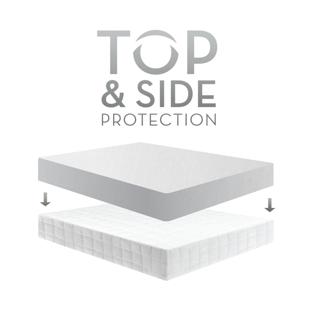 Five 5ided - Smooth Mattress Protector - Split California King Malouf