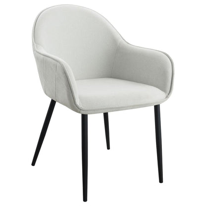 Emma - Fabric Upholstered Dining Arm Chair (Set of 2) Coaster Fine Furniture