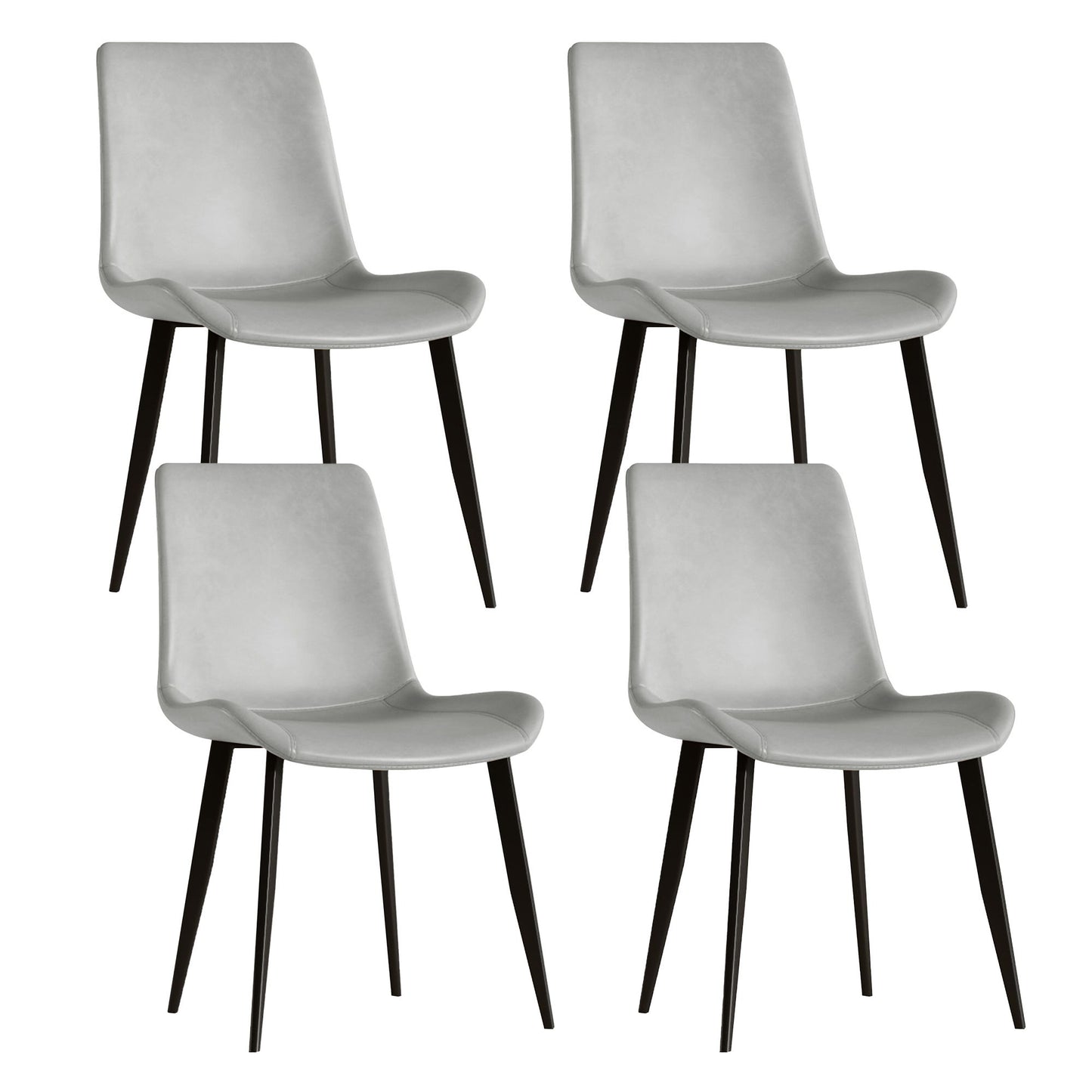 Modern Dining Chair With Carbon Steel Legs Home Essentials