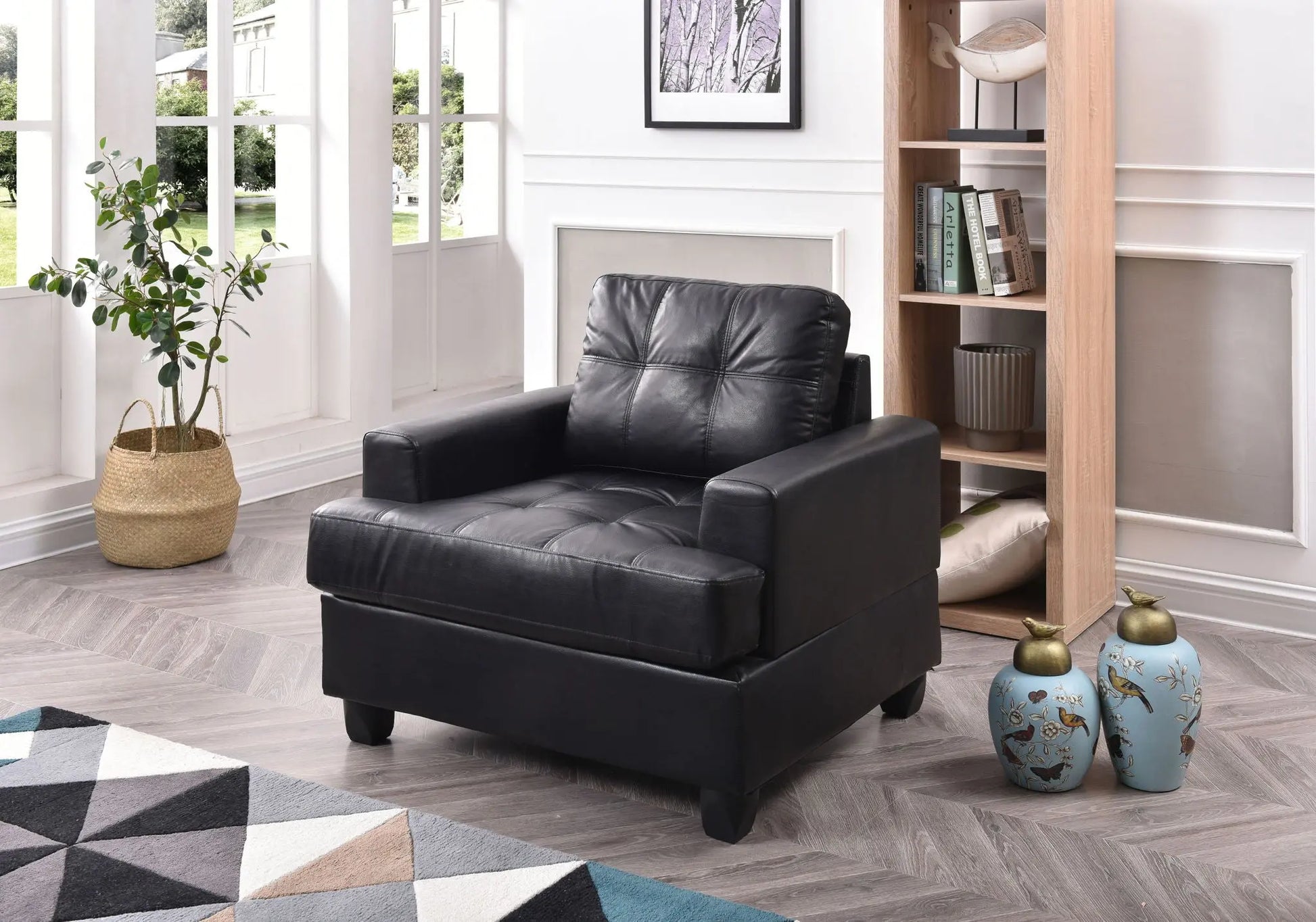 Transitional Design Armchair Glory Furniture