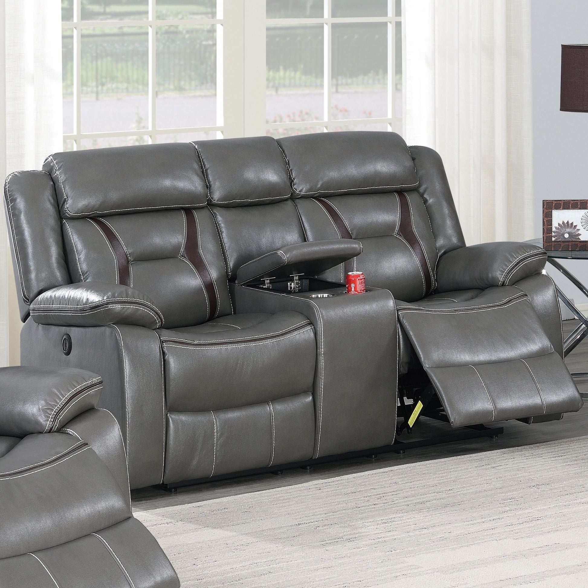 Living Room Set With Pillow Armrest And Tufted Backrest Home Essentials