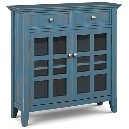 Acadian - Handcrafted Entryway Storage Cabinet Simpli-Home