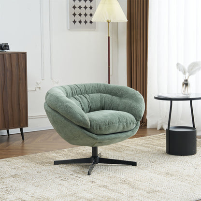 Modern Chenille Office Chair With 360 Degree Swivel Noble House