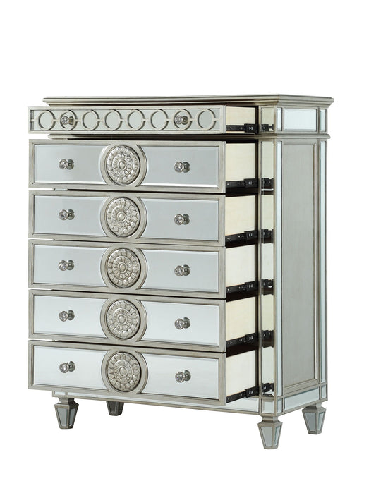 Varian - Mirrored Chest - Silver Acme