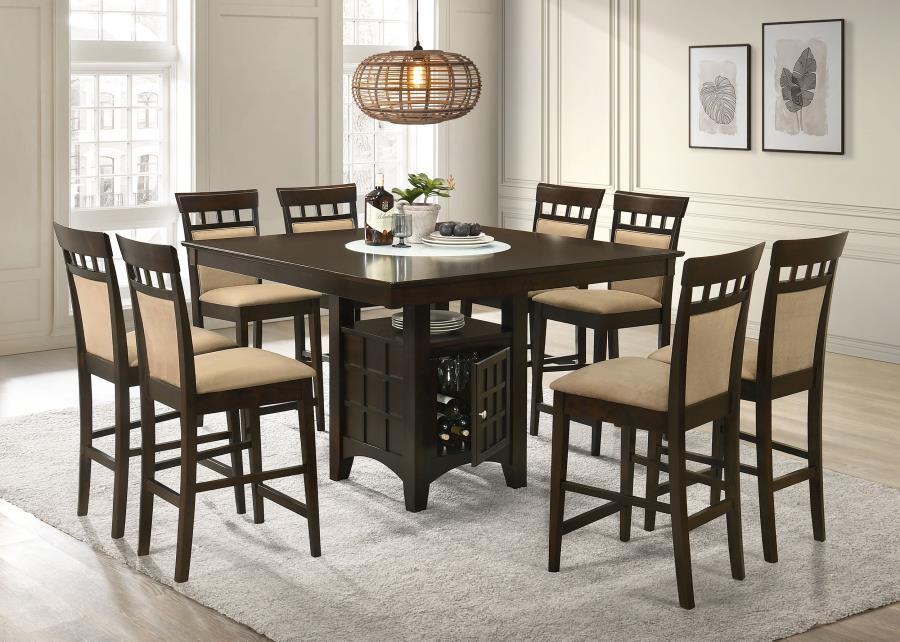 Gabriel - Square Counter Height Dining Set Coaster Fine Furniture