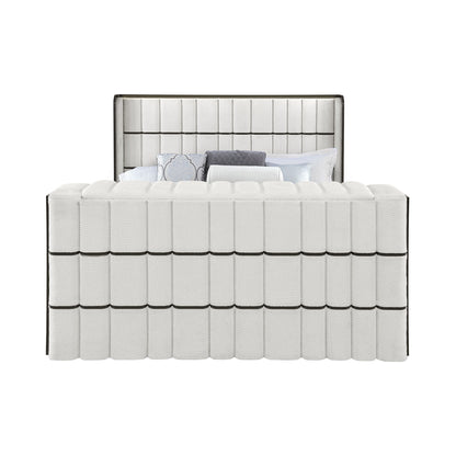 Isaiah - Bed With TV Lift-LED Speakers And Fireplace Global Furniture USA