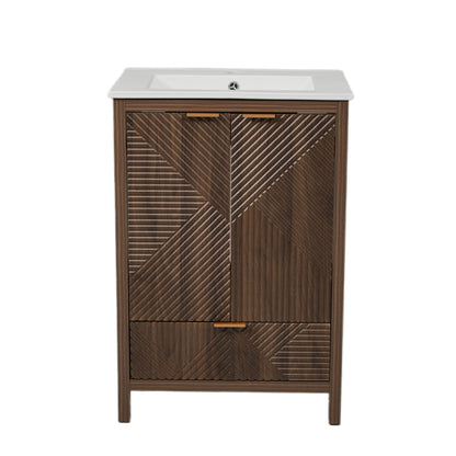 Modern Bathroom Vanity With Sink Combo Noble House