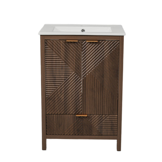 Modern Bathroom Vanity With Sink Combo Noble House