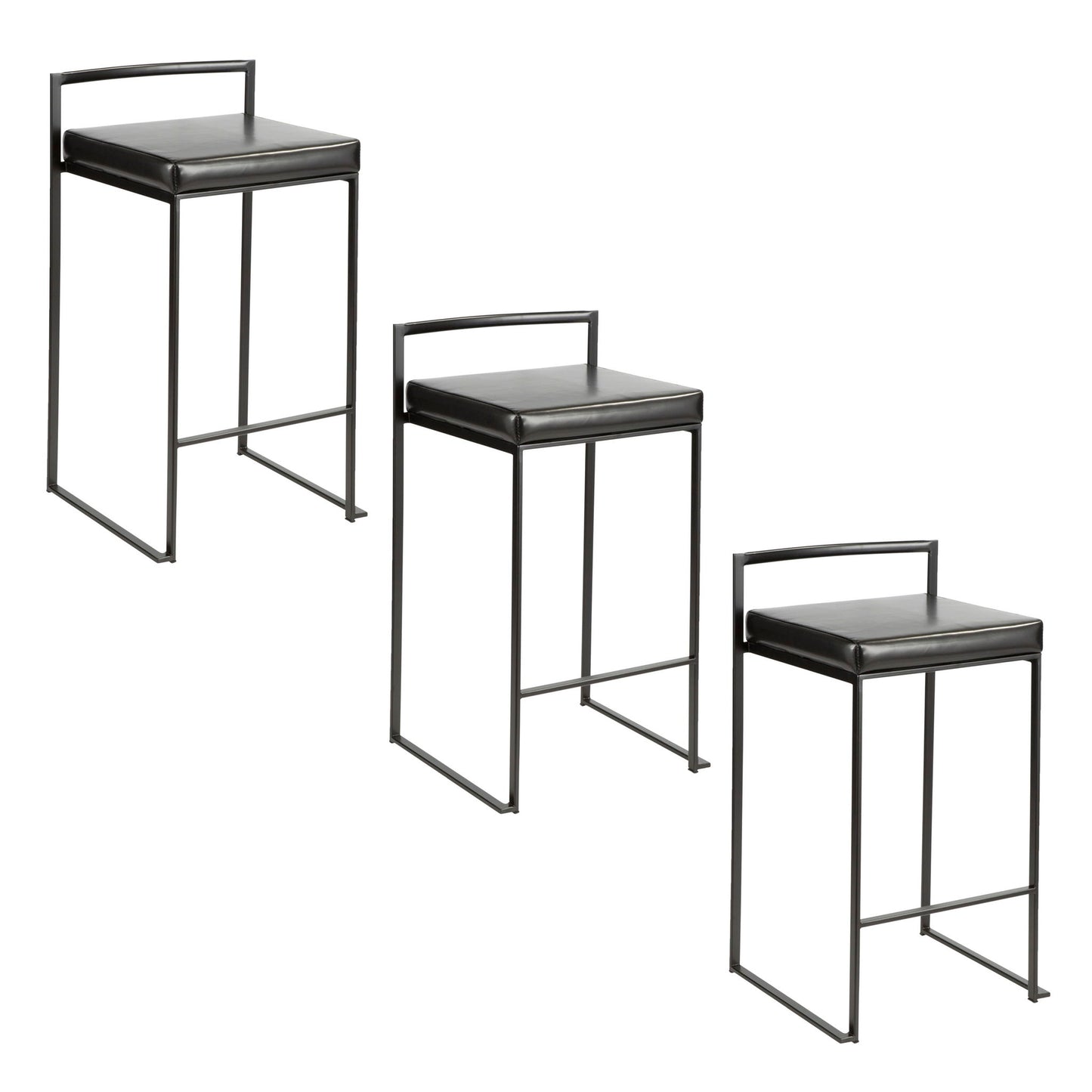 Fuji - Contemporary Style Stackable Counter Stool Lumi Source