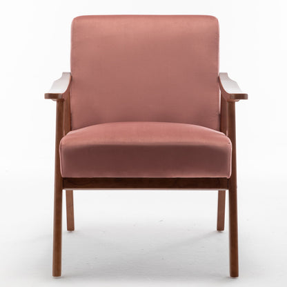 Accent Chair, Classic Mid Century Modern For Extra Seating US Pride